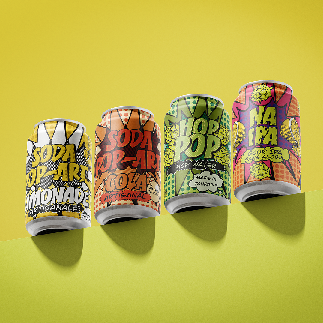 3 cans staggered going back in space